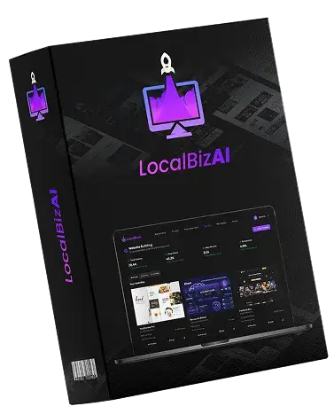 Example of the LocalBizAI interface and dashboard